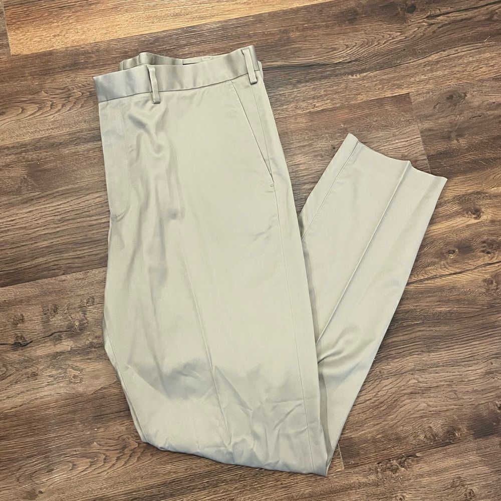 Nordstrom Mens Tan Slim Fit Trousers